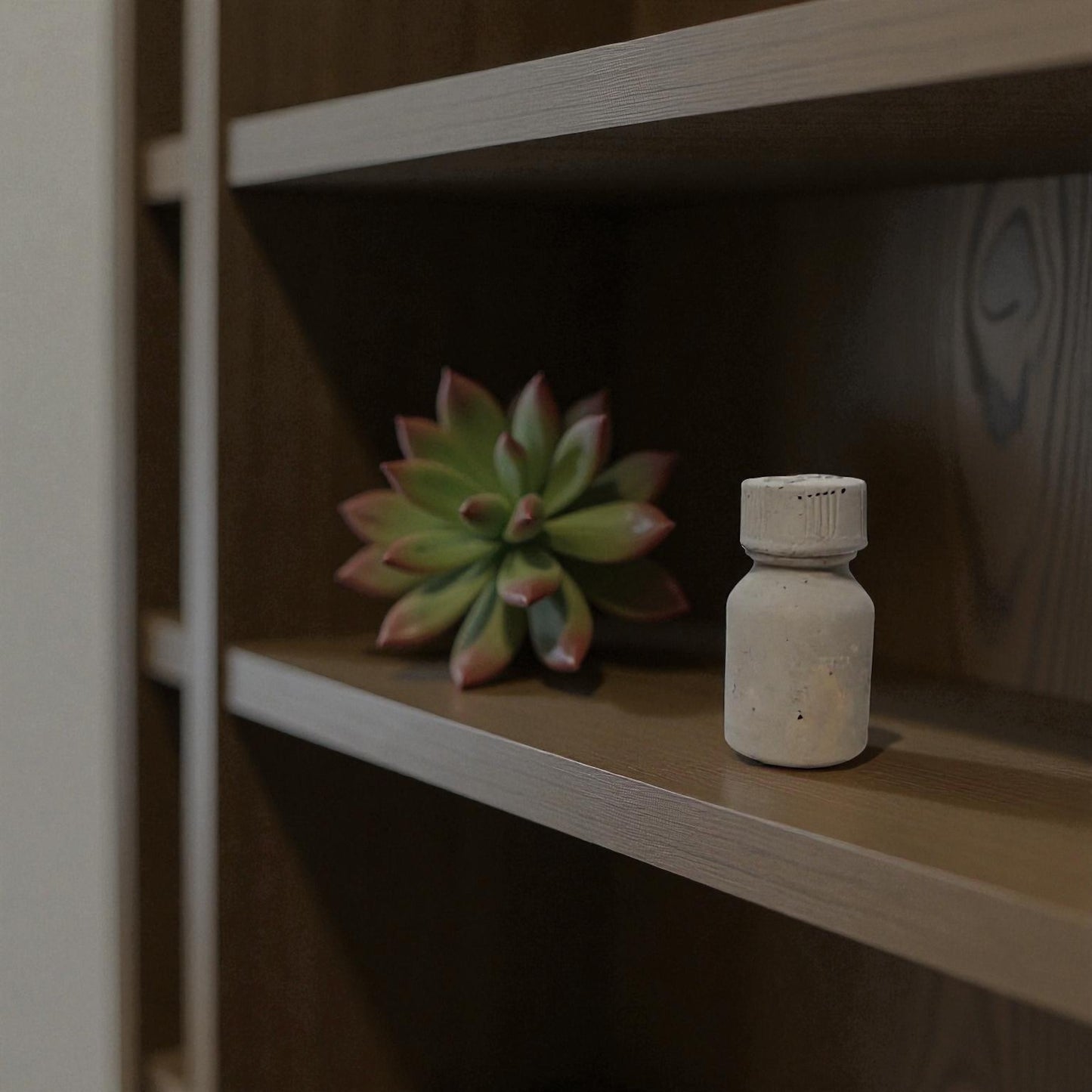 limited concrete poppers bottle sculpture