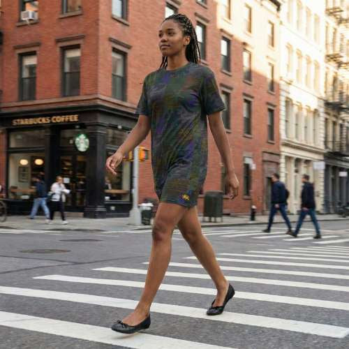 bill of rights t-shirt dress