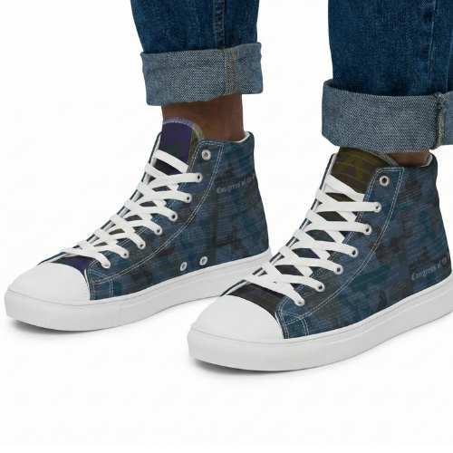 bill of rights canvas high tops