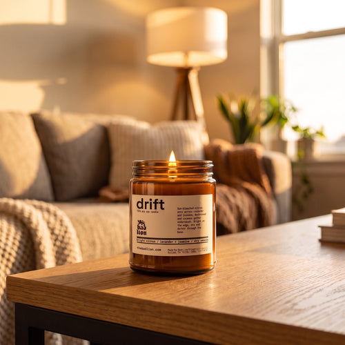 Drift 9 oz hand-poured candle - Bad Lion Productions LLC