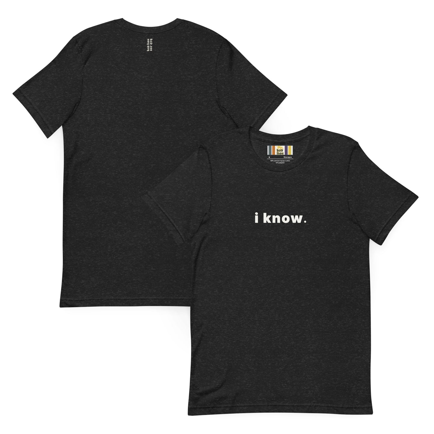 i know. t-shirt