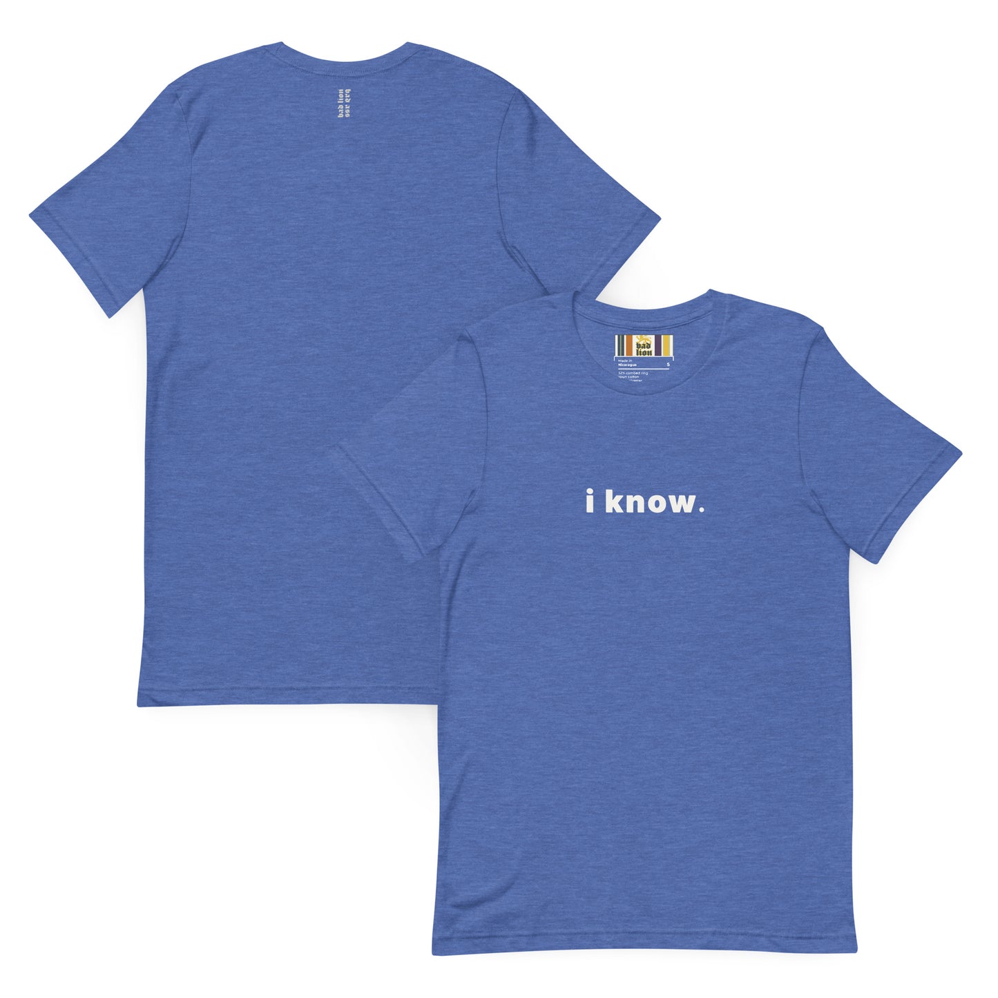 i know. t-shirt